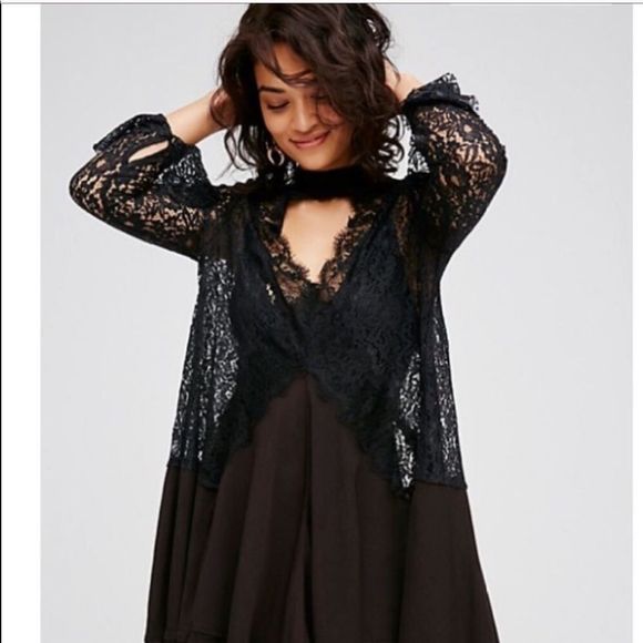 NWT Free People Lace Dress/tunic - Picture 4 of 6